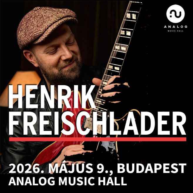 2026 tavaszán már egy új nagylemez anyagával és megújult műsorral indul turnéra Henrik Freischlader. Szerezd be már most a...